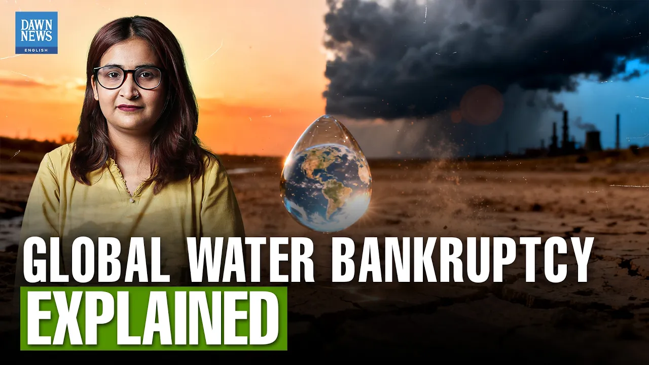 The World Is Overspending Its Water And It’s Becoming Irreversible | Dawn News English