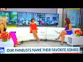 Legs of Harris Faulkner Emily Compagno Smoking Hot