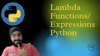 Lambda Anonymous Function in Python Python Tutorials for Beginners