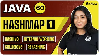 Hashmap - Hashing Internal Working Collisions Rehashing Lecture 60 JAVA and DSA