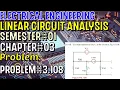 Linear Circuit Analysis Chapter Problem 108 Basic Engineering Circuit Analysis