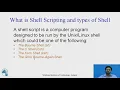 An introduction to shell scripting