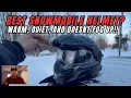 Best Modular snowmobile helmet for 2026 CKX AMS Mission DOT approved fog free no need to plug in