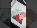 Colouring Yuji Itadori - Jujutsu Kaisen