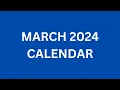 March 2024 Calendar Printable with Holidays of USA UK India Canada Australia etc CalendarBuzz