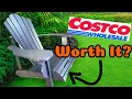 The Costco Leisure Line Adirondack Chair by Tangent Assembly
