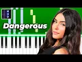 Download Lagu Madison Beer - Dangerous - Piano Tutorial