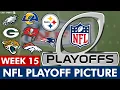 NFL Playoff Picture: AFC \u0026 NFC Clinching Scenarios, Wild Card Standings Entering Week 15 Of 2024