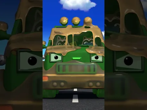 Badcar verwandelt sich in ein Zombie-Auto! #TayoderKleineBus #TayoDeutsch #Shorts