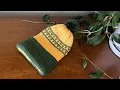 Fair Isle Beanie Addi Sentro