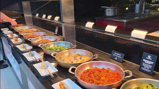 Atrium buffet at Crown Perth November 2025