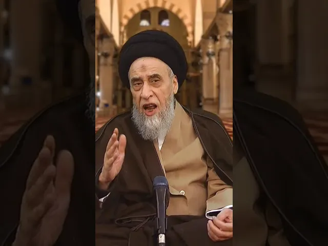 ⁣(تعلموا من الديك خمس خصال: محافظته على أوقات الصلاة..) - السيد صباح شبر