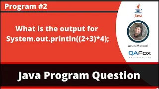 Java Program - What is the output for System out println 2 3 4
