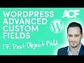 Post Object Field - WordPress Advanced Custom Fields for Beginners 17