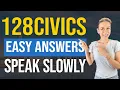 USCIS 128 Civics Questions and answers IN ORDER v1 2025 version Civics Test US Citizenship