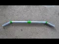 How to Make Lat Pulldown Bar - Homemade Gym Equipment