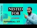 Python Tutorial Nested For Loop in Python HINDI