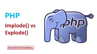 PHP String Manipulation implode vs explode Complete PHP Course