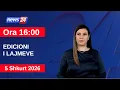 Lagu 05 shkurt 2026 Edicioni i Lajmeve në News24 në studio  Ina Qirjo (Ora 16:00)