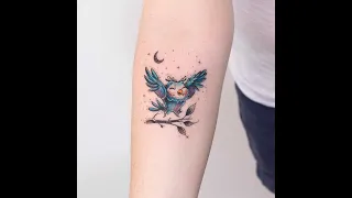 65 Small Owl Tattoos Small Wrist tattoo designs Tattoos design for Men and Girls trending spot