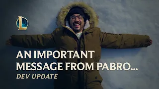 An Important Message from Pabro...