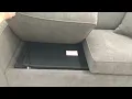 Aoowow Modular Sectional Sofa Modern Convertible Loveseat Couch 2 Seater Sofas Comfy