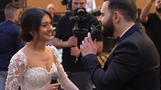 وصلة غنائية خاصة من منى جبران ولؤي سروجي في حفل زفافهما دندنها