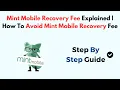 Mint Mobile Recovery Fee Explained How To Avoid Mint Mobile Recovery Fee