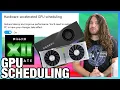 Windows Hardware Accelerated GPU Scheduling Benchmarks Frametimes FPS