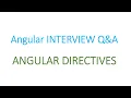 Angular Interview Q A Angular Directives