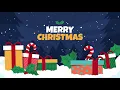 Merry Christmas Snow Gifts GIF like animation