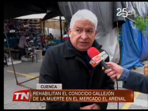 Rehabilitan el conocido callejón de la muerte en el mercado El Arenal