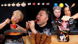 Best of Suzaki_cook Korean food ASMR [chewing sounds short video compilation]
