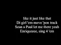 Enrique Iglesias Ft. Sean Paul - Bailando (English) Lyrics Video.720p HD