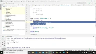 Python Day Conditional Statements