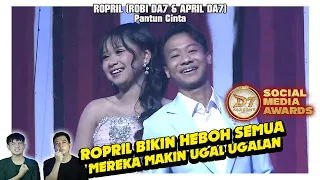 ropril is getting more and more reckless april da7 u0026 robi da7s pantun cinta is making everyone 