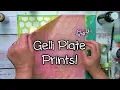 I painted a BumbleBee Acrylic Painting for Beginners Gelli Printing Hack