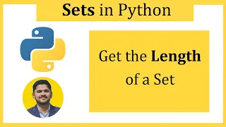 Get the Length of a Set in Python len method Python Tutorial for Beginners Amit Thinks