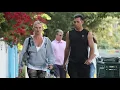 Nicollette Sheridan And A Hunky Male Companion Are Ready For A Weekend Sweat Session