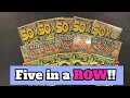 Lagu ‼️ Five in a ROW! ‼️ 50X the Money 💰 Jingle Jumbo Bucks 💰 Classic Jumbo Bucks 💵 