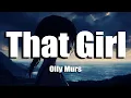 Download Lagu Olly Murs - That Girl (Lyrics)