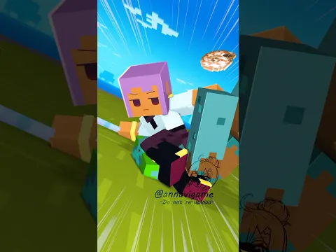 The Most RANDOM Minecraft Moment Ever🪵 #マイクラ #minecraftanimation ＃マイクラアニメ