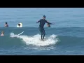 Surfing on Dia Del Muerte in Mexico