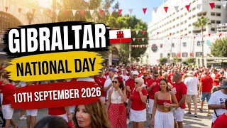 Gibraltar National Day, 10th September 2026