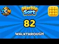 Marble Sort Level 82 Walkthrough Solution