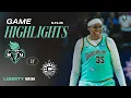 Jonquel Jones Marine Johannes TORCH Connecticut in Liberty Win 82-75 2026 WNBA
