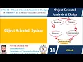 LECTURE 33 - OOAD OBJECT ORIENTED SYSTEM