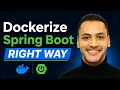 Dockerize a Spring Boot App Like a Real Backend Developer