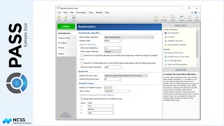 Creating Randomization Lists in PASS