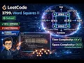 3799 Word Squares II leetcode weekly contest 483